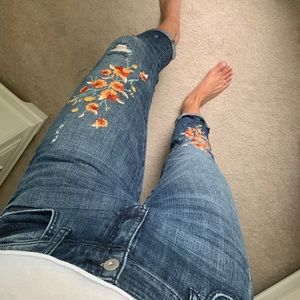 Anthropologie Boyfriend Jeans